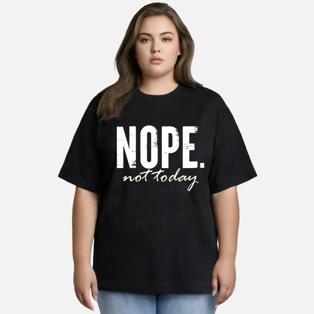 Vintage Nope. Not Today Classic T-Shirt