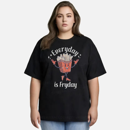 Vintage Everyday Is Fryday Classic T-Shirt