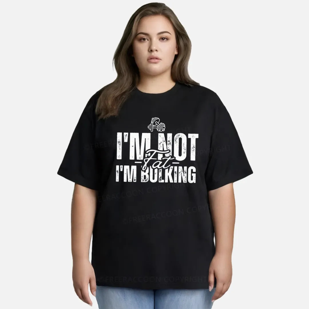 Vintage I'M Not Fat, I'M Bulking Classic T-Shirt