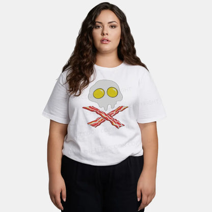 Vintage Bacon And Eggs Cool Classic T-Shirt