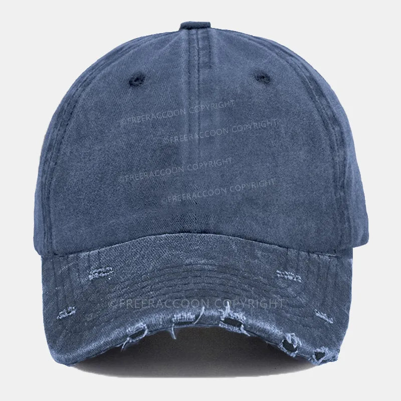 Vintage Ripped Washed Cap