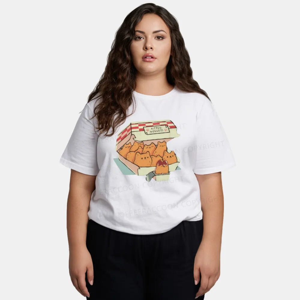 Vintage Fast Food Cat Classic T-Shirt